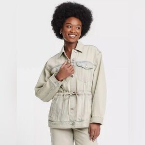 Women’s Universal Thread Medium Oversized Denim Jacket